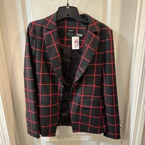 Alice and Olivia Classics black and red blazer size 6